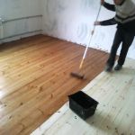 Шлифовка паркета  доски, снятие краски.