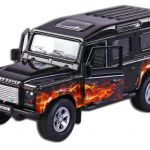 Машинка Landrover Defender инерционная свет, звук