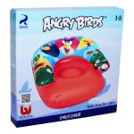Надувное детское кресло angry birds