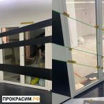 Профессиональный окрас окон, дверей, профиля