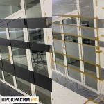 Профессиональный окрас окон, дверей, профиля