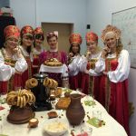 Яркий праздник  с фольклорным ансамблем  у барина