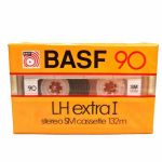 Новые аудиокассеты запечатанные BASF LH extra I 90
